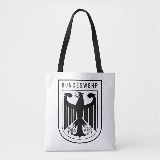 Retro - Federal Republic of Germany Bundeswehr Tote Bag (Front)
