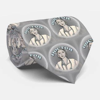 Retro Female Doctor Tie
