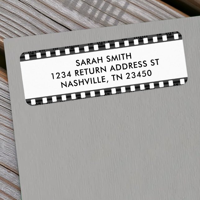 Retro Film Strip Address (Creator Uploaded)