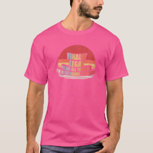 Retro Finally Legal 21st Birthday 2001 21 Years O T-Shirt