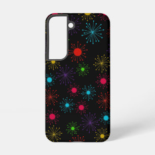 Retro Fireworks Starbursts Samsung Galaxy Case