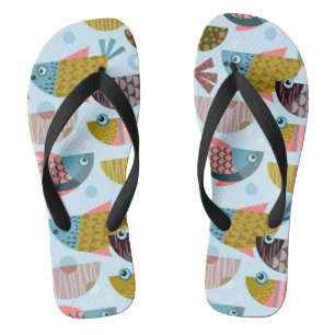 Retro Fish Jandals
