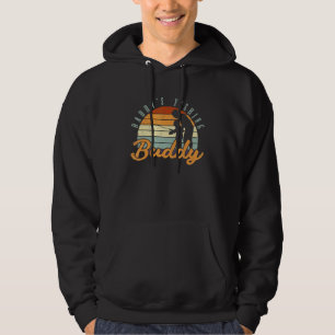 Retro Fisherman Son Daddys Fishing Buddy Fathers D Hoodie