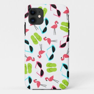 Retro Flamingo Pattern iPhone 5 Case