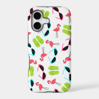 Retro Flamingo Pattern iPhone 5 Case