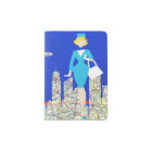 Retro Flight Attendant Passport Holder