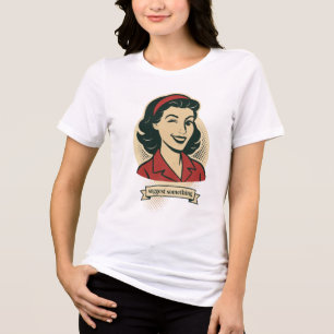 Retro Flirt Tri-Blend Shirt