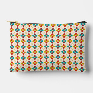Retro Floral Accessory Pouch