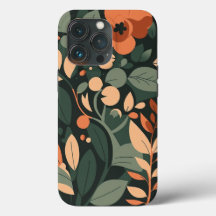 Retro Floral Art Pattern