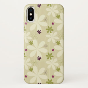 Retro Floral Background Case-Mate iPhone Case