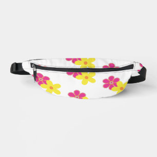 Retro floral bum bags
