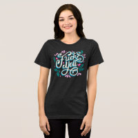 Retro Floral 'F*ck You' T-shirt