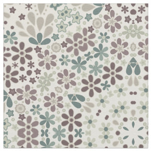 Retro, floral fabric