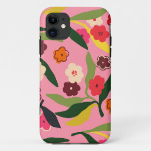 Retro Floral Fields Case-Mate iPhone Case