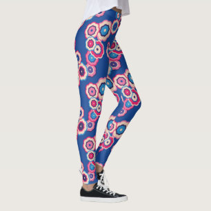 Retro Floral Leggings