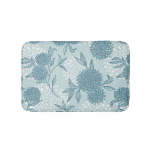 Retro Floral Pattern 2 2 Bath Mat