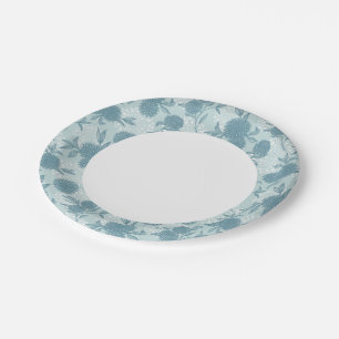 Retro Floral Pattern 2 2 Paper Plate