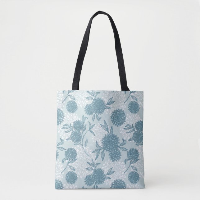 Retro Floral Pattern 2 2 Tote Bag (Front)