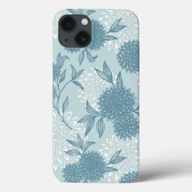 Retro Floral Pattern 2 3 Case-Mate iPhone Case (Back)
