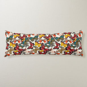 Retro floral pattern 2 body cushion