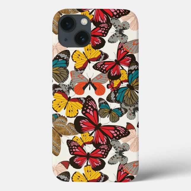 Retro floral pattern 5 Case-Mate iPhone case (Back)
