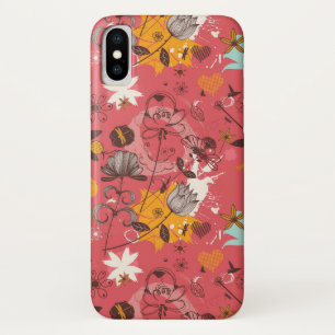 Retro floral pattern 6 Case-Mate iPhone case