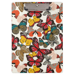 Retro floral pattern 7 clipboard