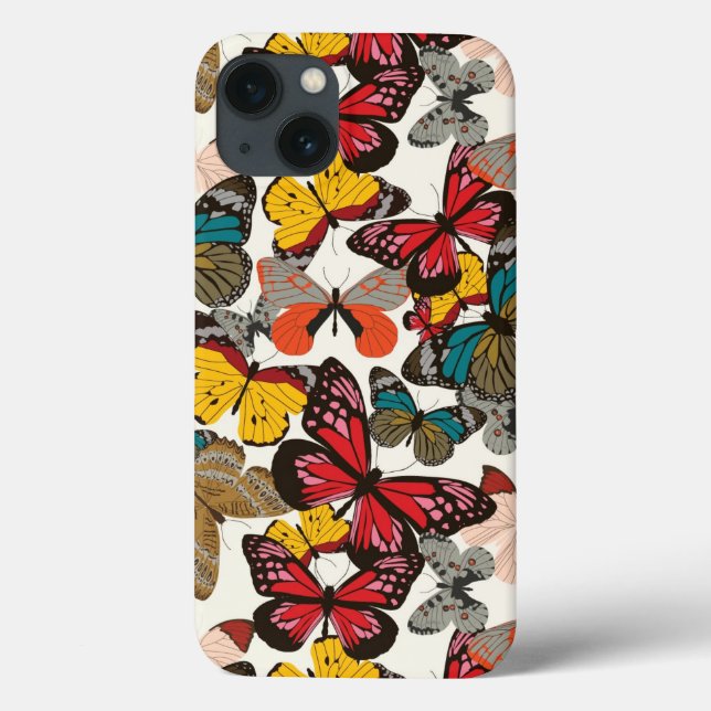 Retro floral pattern Case-Mate iPhone case (Back)