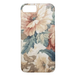 retro floral pattern Case-Mate iPhone case