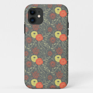 Retro floral pattern Case-Mate iPhone case