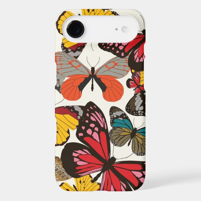 Retro floral pattern Case-Mate iPhone case (Back)