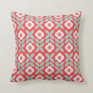 Retro floral Pattern Pillow