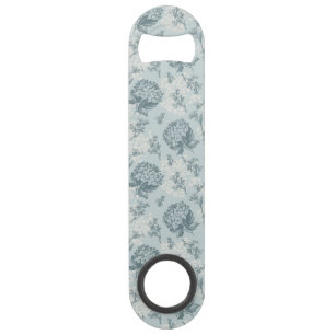 Retro floral pattern with viburnum flowers