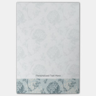 Retro floral pattern with viburnum flowers post-it notes