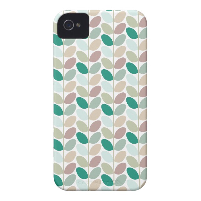 Retro Floral Patterned Case (Back)