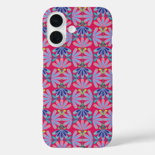 Retro Floral Series iPhone 16 Case