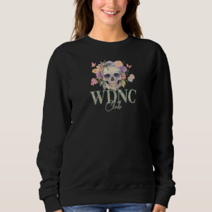 Retro Floral Skull Style Sweatshirt