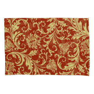 Retro florals: vintage pattern background. pillowcase