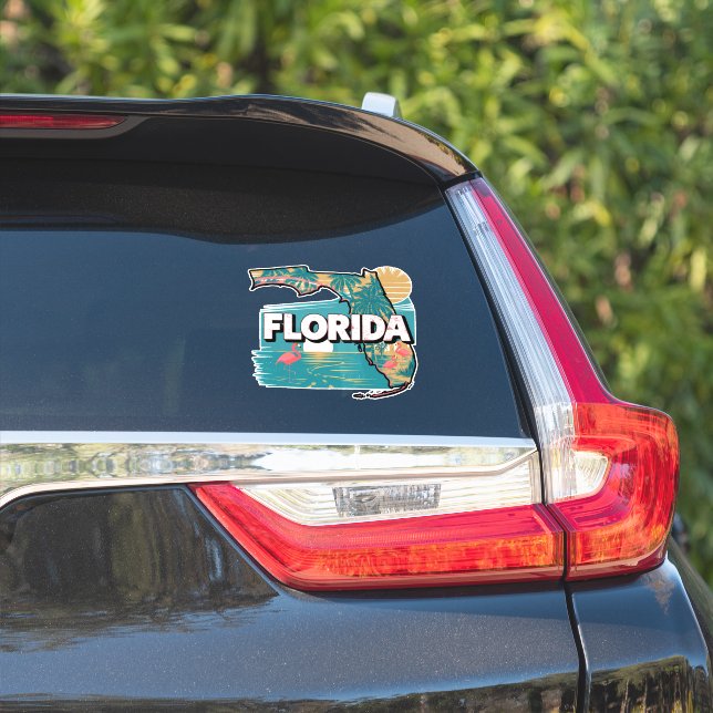 Retro Florida (Car Side)