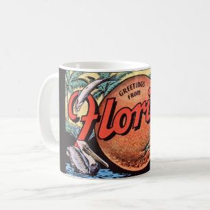 Retro Florida Orange Coffee Mug