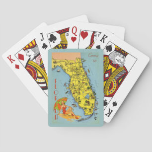 Retro Florida Playing Cards