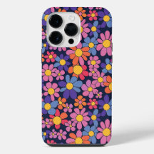 Retro Flower Design for iPhone and Samsung