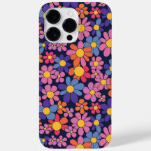 Retro Flower Design for iPhone and Samsung
