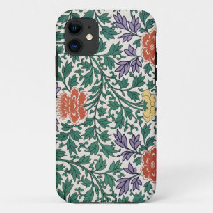 Retro Flower Pattern iPhone 11 Case