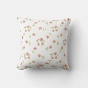 Retro flower pattern. cushion