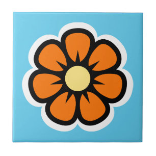 Retro Flower Tile