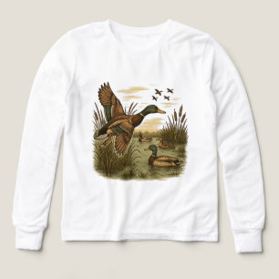 Retro-Flying-Mallard-Duck-Hunting