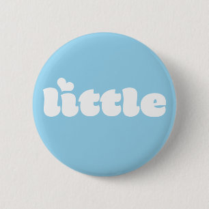 Retro Font Big Little Sorority Button