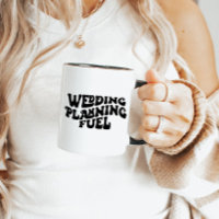 Retro Font Engagement Gifts Wedding Planning Funny