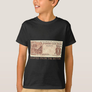 Retro Food Coupon Apparel crafted for the Culture T-Shirt